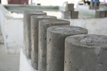 immobilization of waste in cement