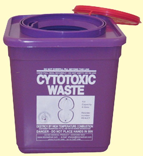 cytotoxic waste container