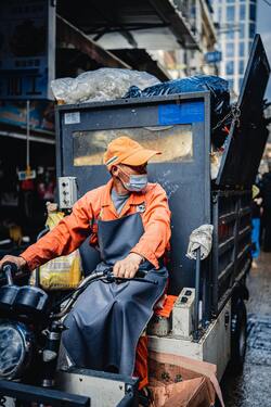 dumpster forklift